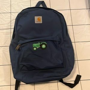 Carhartt backpack with fun patches